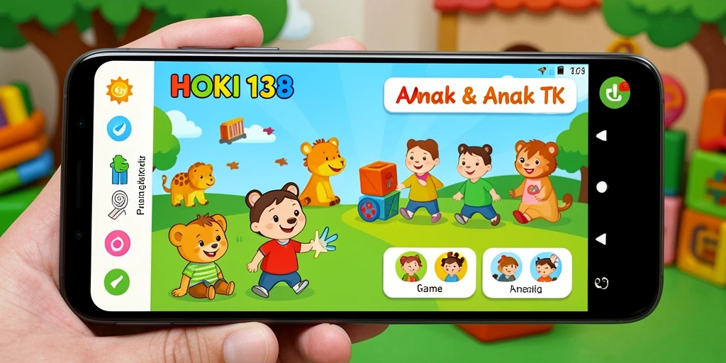 Tampilan antarmuka HOKI138 yang ramah anak dan menarik.