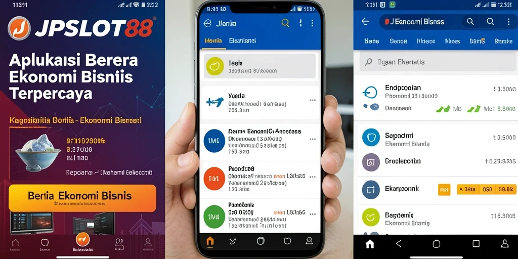 Antarmuka JPSLOT88 menampilkan berbagai berita ekonomi terbaru.