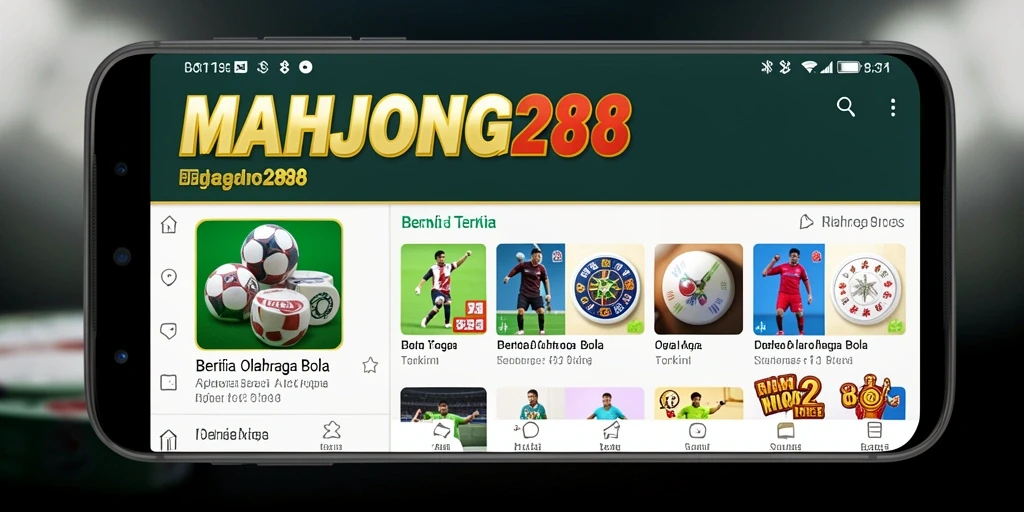 Antarmuka MAHJONG288 menampilkan berita olahraga bola terkini dan menarik.